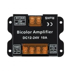 Amplificator 2 canale banda led CCT